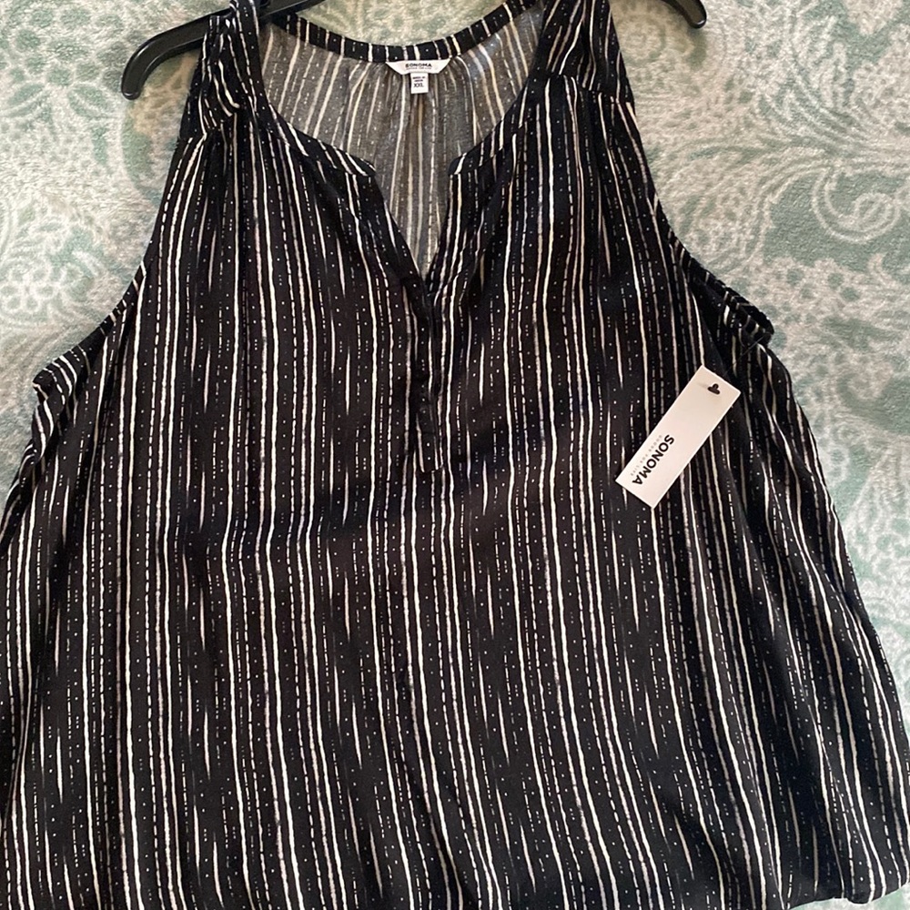 Sonoma split neck tank